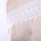 1 Yard Ivory 4 Inch Lisetta Elegant Floral Organza Lace Trim for Wedding Dress Costume